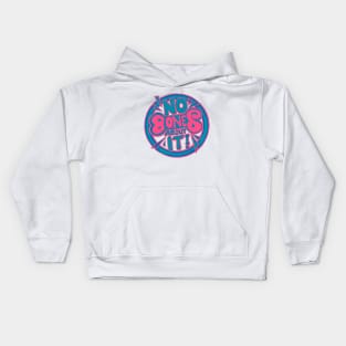 20 Big Dog Run bubblegum Kids Hoodie